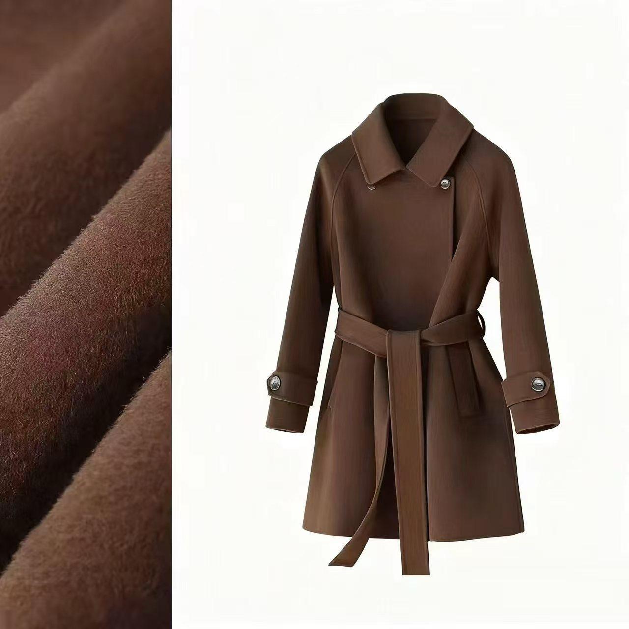 【甜甜粉丝专享】短款羊毛大衣轻奢上衣短款羊毛外套20279,淘宝优惠券,粉丝福利购,淘宝优惠卷