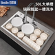 304 stainless steel sink kitchen thickened vegetable basin household large single-slot nano undercounter basin washing dish washing basin sink
