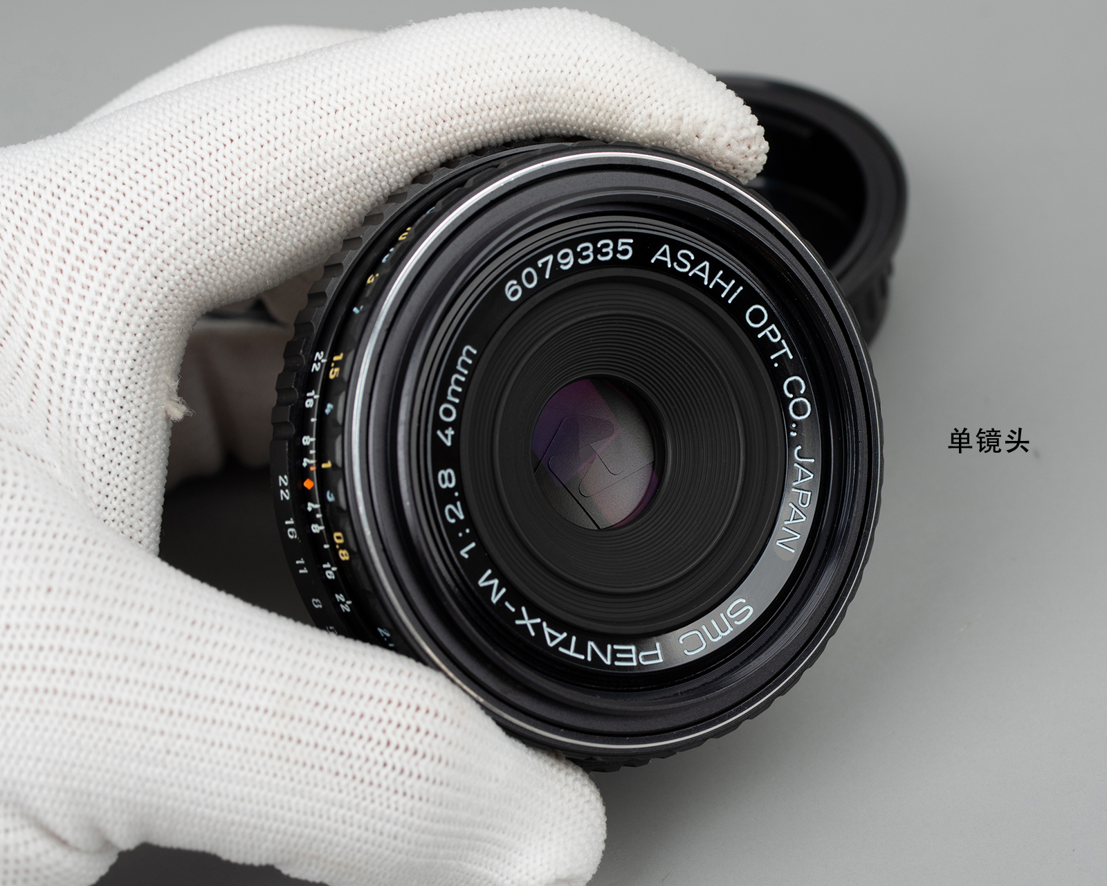 Pentax宾得M40mm F2.8单反微单镜头标准定焦镜头 人像镜头 饼干头