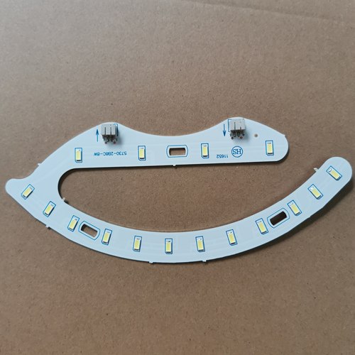 马蹄LED灯片5730LED灯芯串接灯板贴片光源齿轮透镜灯板2835光源 - 图0