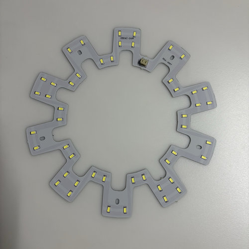 马蹄LED灯片5730LED灯芯串接灯板贴片光源齿轮透镜灯板2835光源 - 图2