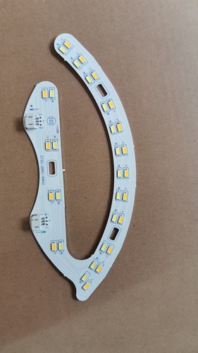 马蹄LED灯片5730LED灯芯串接灯板贴片光源齿轮透镜灯板2835光源 - 图1