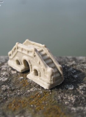 陶瓷盆景微景观小桥摆件