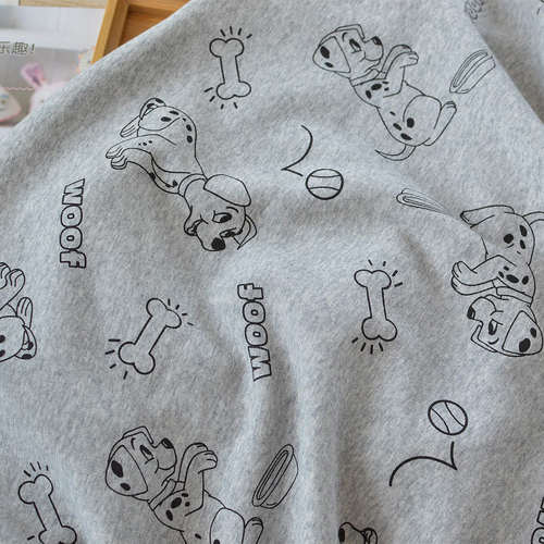 迪士尼针织宝宝绒不倒绒布料秋冬儿童贴身保暖卫衣裤服装面料包邮 - 图2