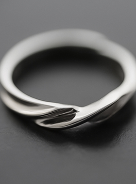 对戒戒指925纯银简约情侣