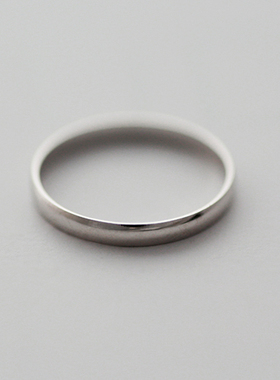 永远的经典光面指环窄知性保真