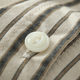 ວັນນະຄະດີ retro lapel striped ເສື້ອຝ້າຍວ່າງ