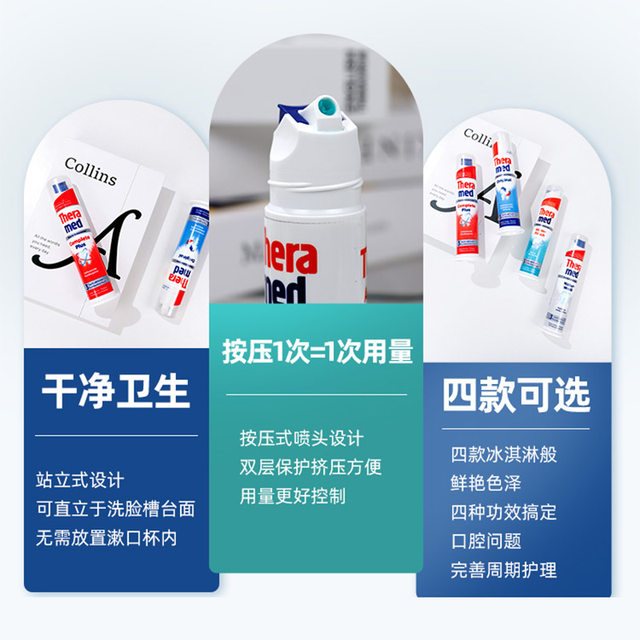 Henkel press stand toothpaste imported from Germany