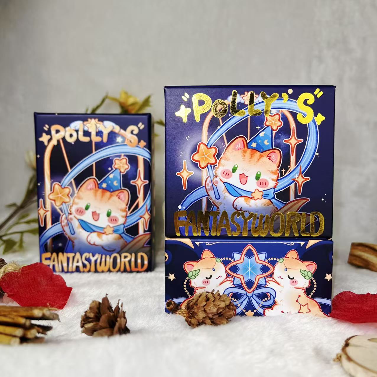 正版polly猫咪塔罗牌2.0版本桌游卡罗牌韦特系可爱风高颜值tarot - 图0