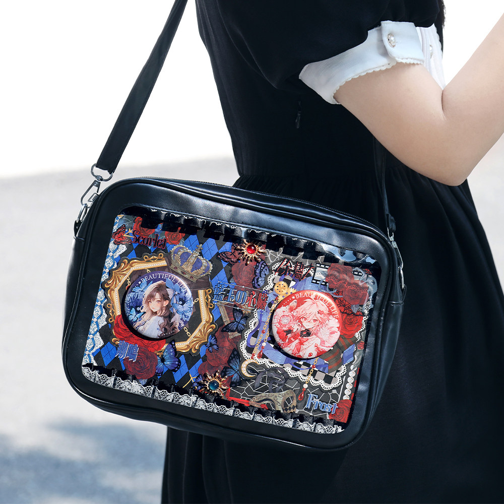 玫瑰之诗痛包diy材料谷美贴纸丝带花边二次元手工扎包填充物素材,淘宝优惠券,粉丝福利购,淘宝优惠卷