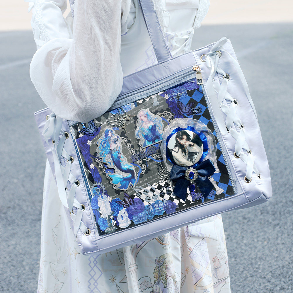 玫瑰之诗痛包diy材料谷美贴纸丝带花边二次元手工扎包填充物素材,淘宝优惠券,粉丝福利购,淘宝优惠卷