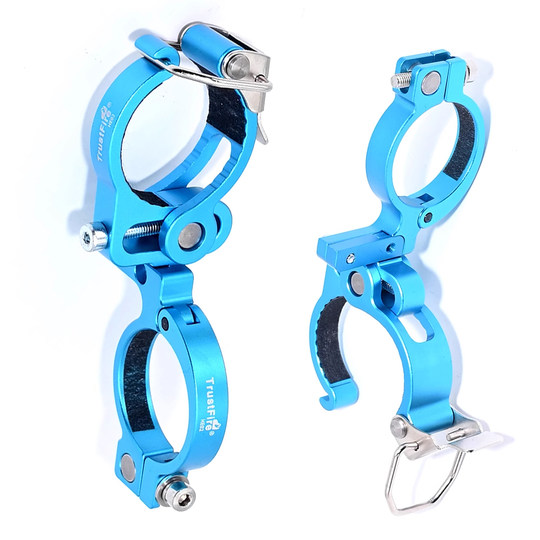 铝合金多功能自行车车夹强光灯架TrustFire自行车照明手电筒夹具