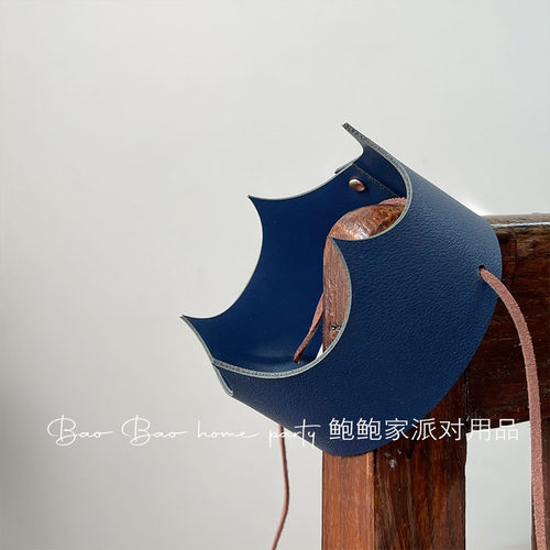 王子公主皮质王冠生日帽宝宝派对装扮头饰布置用品韩系拍照道具 - 图2