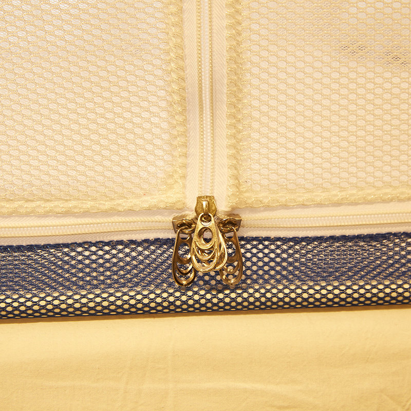 蚊帐T型三开门拉链蒙古包1.8m床家用儿童防摔回底1.5米全底床笠款,淘宝优惠券,粉丝福利购,淘宝优惠卷