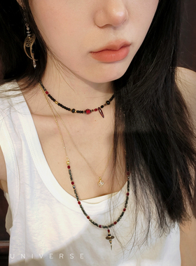 TIMEXX原创设计暗黑小众手作项链