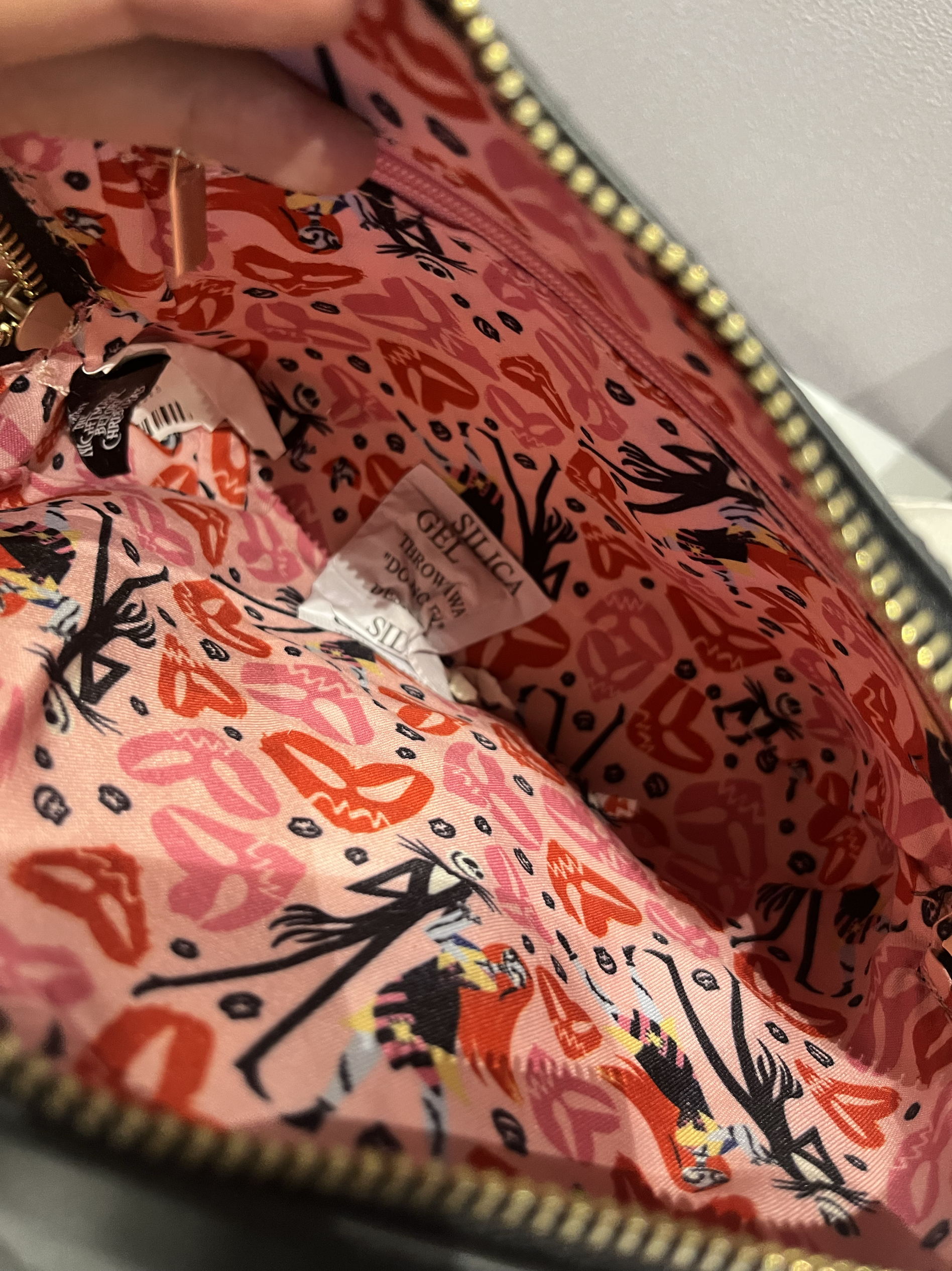 动漫圣诞惊魂夜骷髅头杰克莎莉单肩斜挎包 BOLSA CROSSBODY JACK - 图3