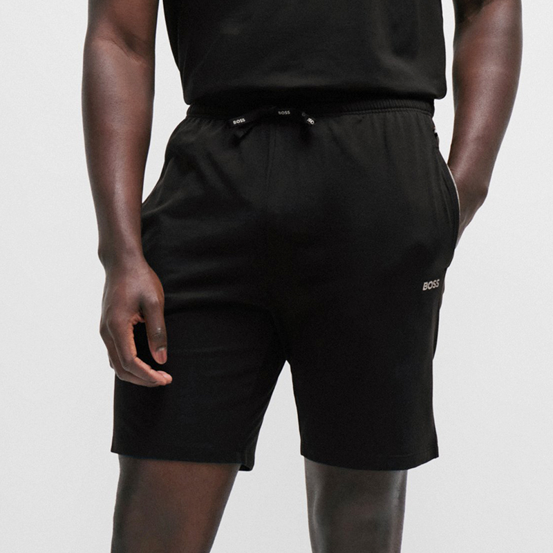 Hugo Boss雨果博斯男士短裤夏季新款男款刺绣标休闲裤时尚男裤子,淘宝优惠券,粉丝福利购,淘宝优惠卷