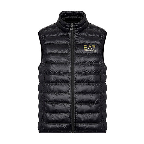 EmporioArmani阿玛尼EA7男士羽绒服马甲秋冬新款轻薄无袖外套男装 - 图0