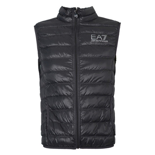 EmporioArmani阿玛尼EA7男士羽绒服马甲秋冬新款轻薄无袖外套男装 - 图2