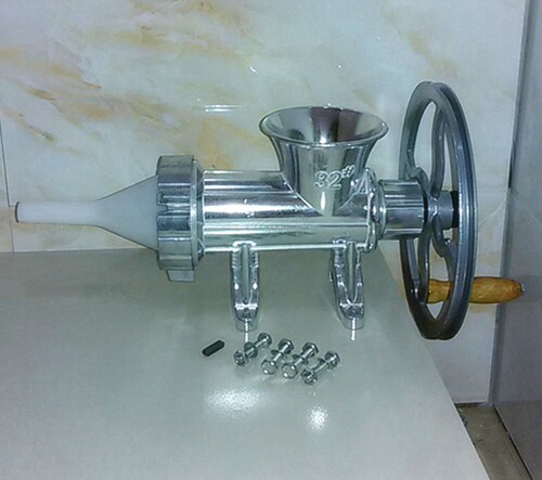 家用商用绞肉机手动电动小型灌香肠机大号碎肉宝腊肠32号包邮 - 图2