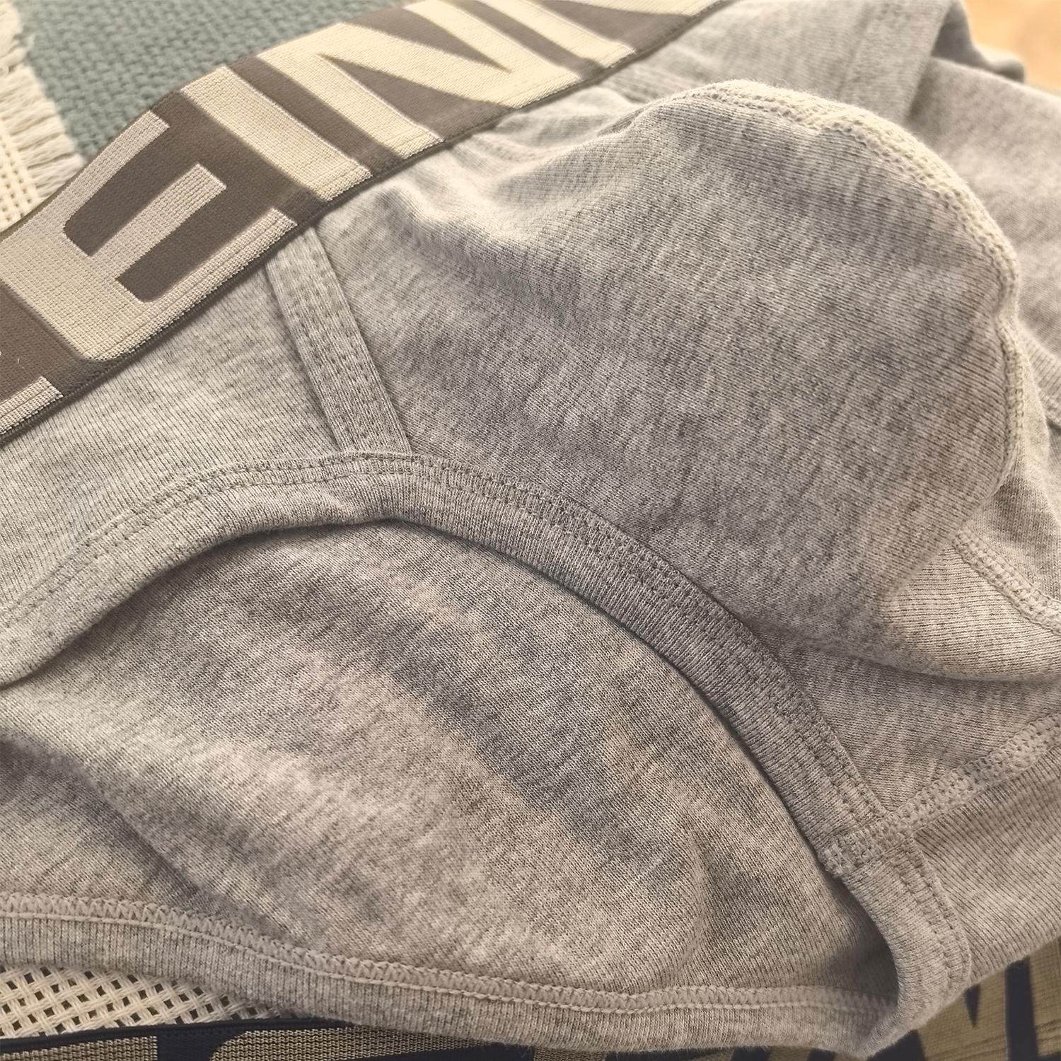 男士三角内裤男纯棉舒适透气U囊袋日系纯白色宽边简约三角短裤,淘宝优惠券,粉丝福利购,淘宝优惠卷