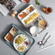 One-person tableware set ceramic with bowl adult fat reduction
