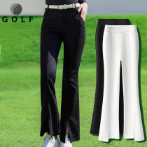 Golf Women Pants High Waist Display Slim White Long Pants Small Subs 90% Pants Big Code Sports Casual Pants Spring Autumn Clothing