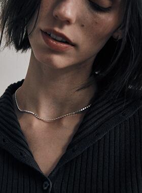 纯银银河星光2024新款小众项链