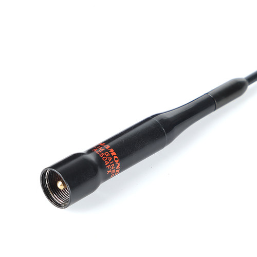 日本钻石天线 AZ504FX UV双段车载电台天线 黑色 软质短天线 39cm - 图0