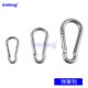 304 stainless steel spring hook with ring spring buckle with cap carabiner safety hook dog chain buckle quick hook safety hook