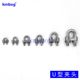 Double snap buckle u-shaped clip u-shaped rope rolling head chuck