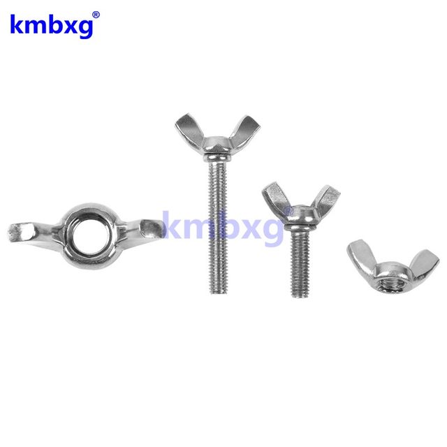 304 stainless steel butterfly sheep horn ingot screw