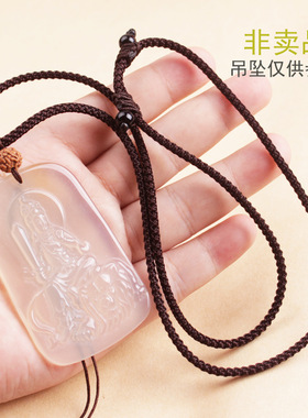 简约菠萝素绳项链绳男女款挂脖