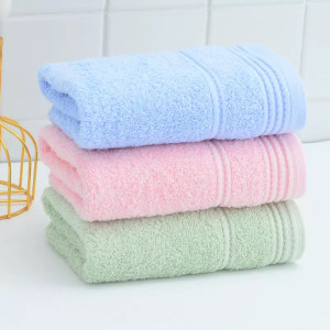 洁丽雅纯棉1浴巾2毛巾三件套礼盒 团购可定制logo刺绣 福利回礼