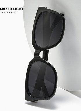 凯旋门同款墨镜高级感女墨镜防紫外线遮阳眼镜偏光太阳镜复古大框