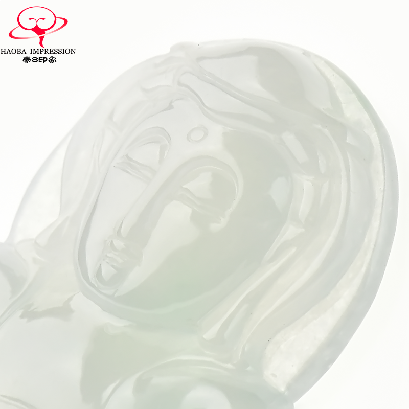 豪8印象x954天然翡翠观音冰种吊坠 豪8印象颈饰