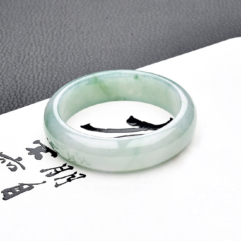 豪8印象f738天然翡翠玉镯子女手镯 豪8印象手饰