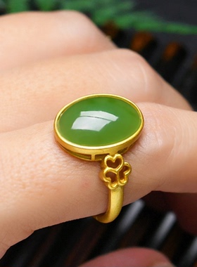 豪8印象k236新品碧玉冰种戒指