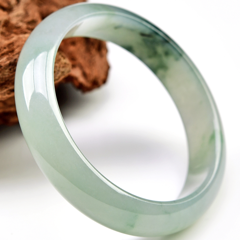 豪8印象qs253玉镯子女翡翠手镯 豪8印象手饰