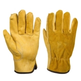 Кожаные дорожные ретро перчатки для кемпинга, защита от ожогов