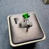 Natural diopside ring 6×8 925 silver finely inlaid natural colored gemstone jewelry