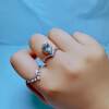 Natural aquamarine treasure Jiuyuan jewelry Santa Maria
