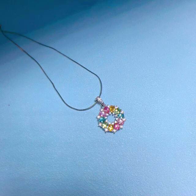 Jiuyuan Jewelry Tourmaline Pendant Natural