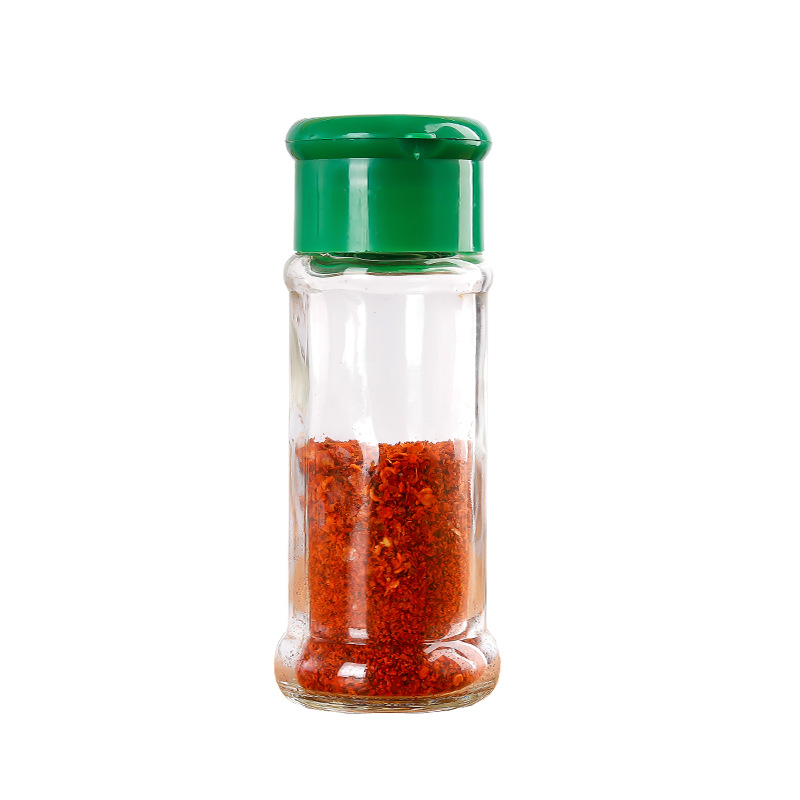 厨房用品玻璃调味瓶胡椒粉撒料罐调味料盒烧烤盐辣椒孜然瓶子 - 图0