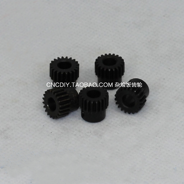 马达齿 48DP金属齿3.175孔1/10攀爬 钢制电机齿  模型车船通用 - 图0
