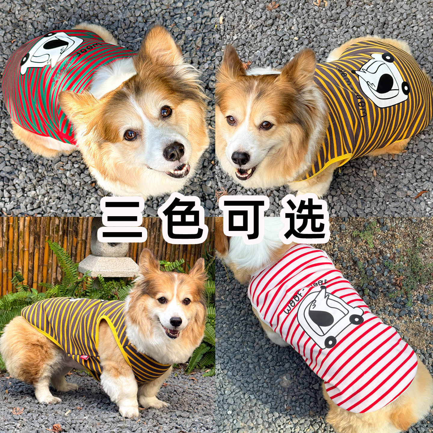 柯基犬衣服防掉毛加绒衣服秋冬季保暖宠物衣服中小型犬狗狗猫背心,淘宝优惠券,粉丝福利购,淘宝优惠卷