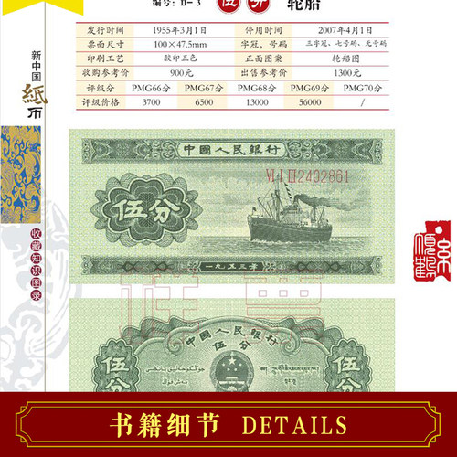【正版】新中国纸币收藏知识图录 硬币收藏知识图录2册参考价格表人民币收藏与鉴赏真币鉴伪大全投资钱币书籍钱币收藏册彩图 - 图2