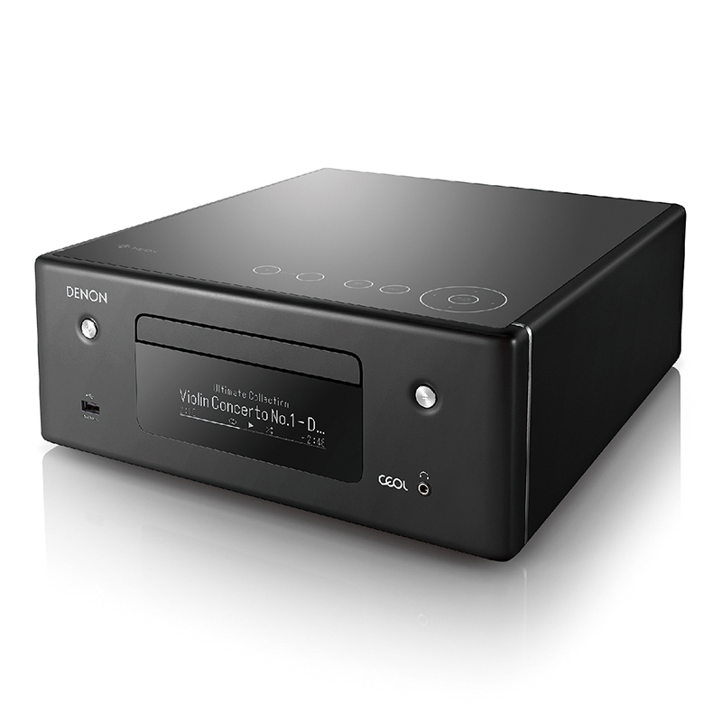 Denon/天龙 RCD-N10 蓝牙FM台式组合音箱套装音响HIFI纯CD机音响 - 图1