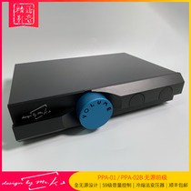 Hong Kong DESIGN by Mr K passive pre-grade PPA-02B balanced volume control 01A straight coupling bull power amplifier