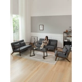 Единый диван скандинавский балкон повседневный стул, ленивый диван -стул Небольшие блоки, простые стулья для спальни с твердым деревом